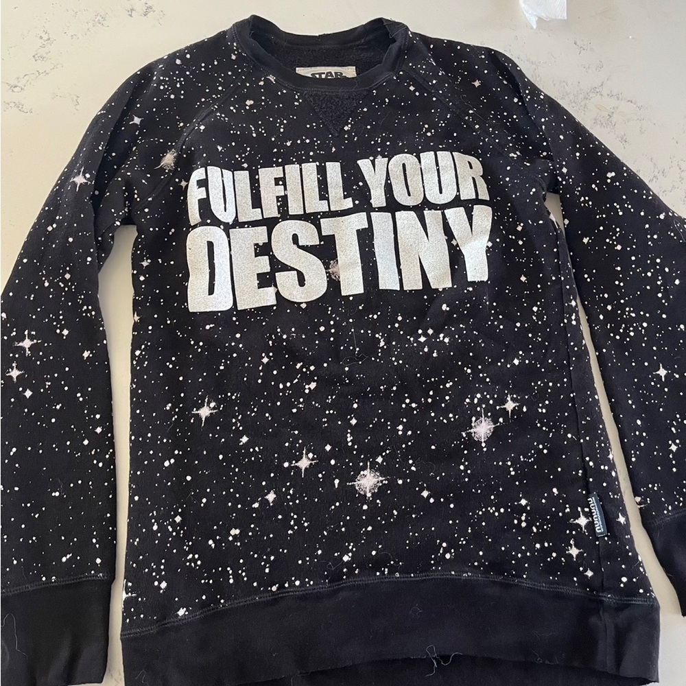Nununu Girls Star Wars Sweatshirt Size 8-9
